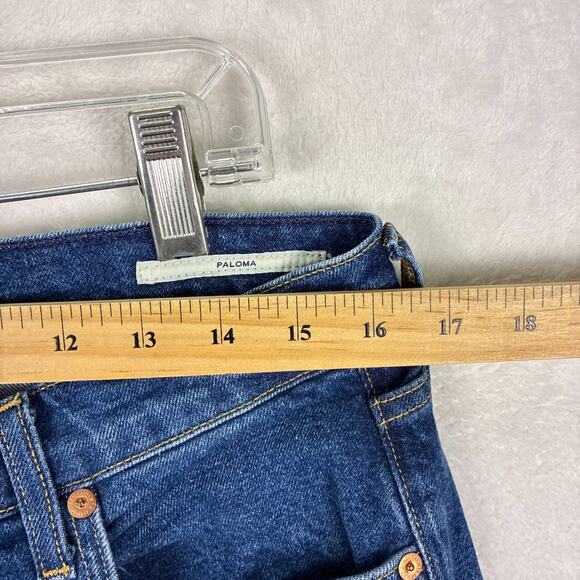 Citizens of Humanity Paloma Jeans Womens 31 (32) High Rise Baggy Wide Leg BoHo - Picture 8 of 11